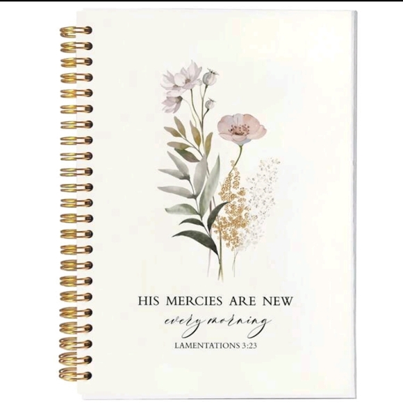 His Mercies Christian Notebook - Picture 1 of 3
